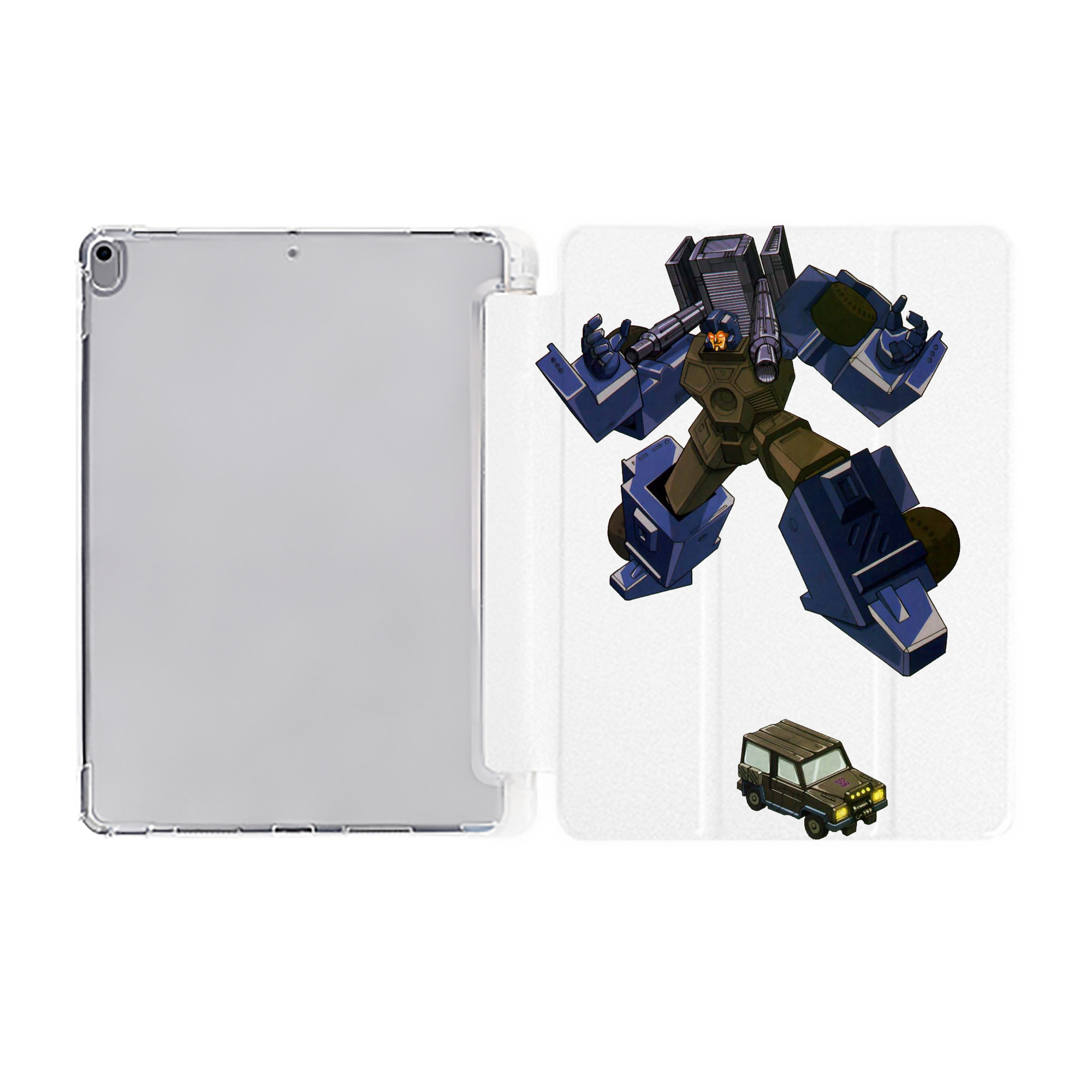 （画像用）  IPad ケース ペン収納付き 三つ折りスタンド PUレザー×シリコン 対応機種9.5/10.5/10.9インチ